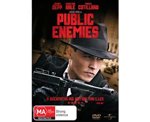 Public Enemies DVD Region 4