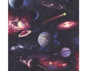 Rasch Kids & Teens III Space Wallpaper Multi (815429)