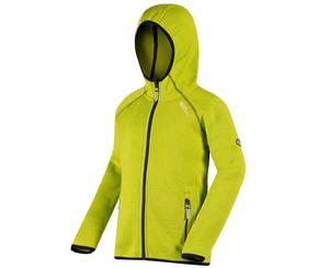 Regatta Great Outdoors Childrens/Kids Dissolver Fleece Jacket (Lime Zest) - RG2226