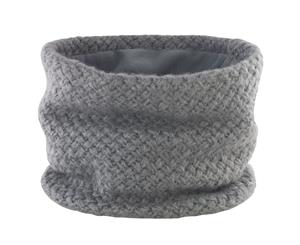 Result Winter Essentials Braided Snood/Neckwarmer (Grey) - RW5163