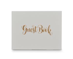 Rose Gold Guest Book