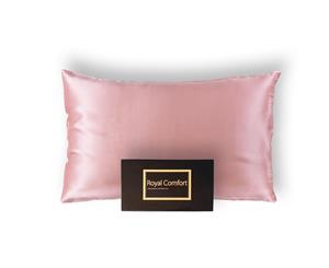 Royal Comfort Pure Silk Pillow Case 100% Mulberry Silk Soft Hypoallergenic Pillowcase - Blush