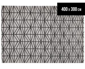 Rug Culture 400x300cm Visions Modern Rug - Pewter