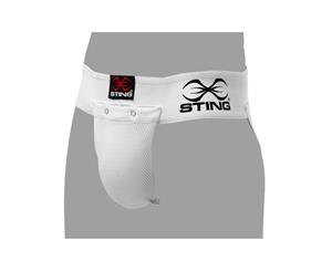 STING COTTON GROIN GUARD - WHITE