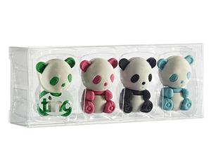 Scented Panda Erasers