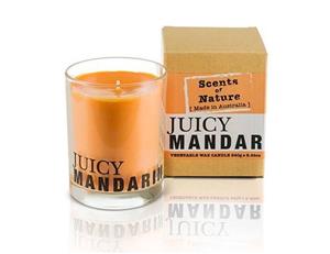 Scents of Nature by Tilley Soy Candle - Juicy Mandarin