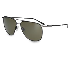 Serengeti Marco Polarised Sunglasses - Gunmetal/Black Tannery