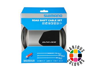 Shimano Ultimate OT-SP41 Polymer Coated Road Gear Cable Set w/OT-RS900 - White