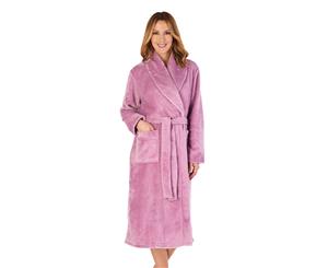 Slenderella HC4302 Housecoats Robe - Heather