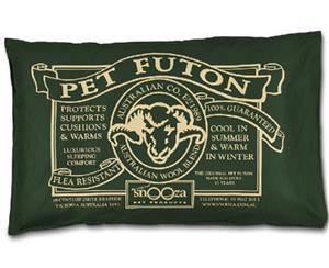 Snooza Mini Green Futon Soft Dog Bed (Medium)