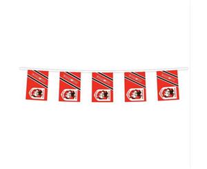 St George Dragons NRL Team bunting 5 meters