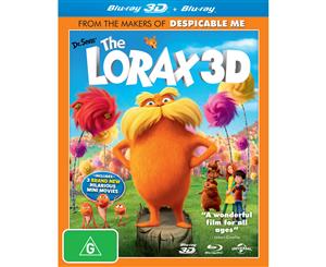 The Lorax 3D Edition Blu-ray Region B