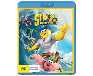 The SpongeBob Movie Sponge Out of Water Blu-ray Region B