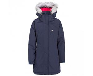 Trespass Childrens Girls Fame Waterproof Parka Jacket (Navy) - TP4212