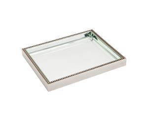 URBAN ECLECTICA Zeta Tray - Medium Antique Silver