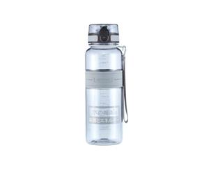 UZSPACE 1L Water Bottle BPA Free Tritan Made Drinkware for Sports - Grey