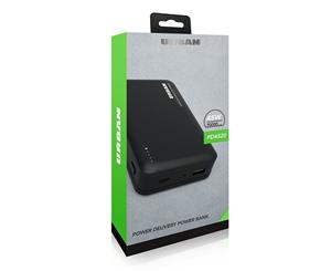 Urban 45W 20000mAh USB-A/USB-C Port Power Bank Battery for Charging Phone/Laptop