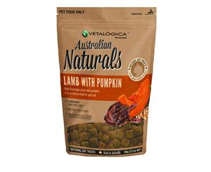 Vetalogica Australian Naturals Cat Treats Lamb & Pumpkin 100g