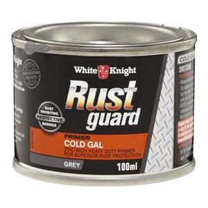 White Knight Rust Guard 100ml Silver Cold Gal Primer