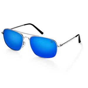 Winstonne Men's Weston Sunglasses - Silver/Blue