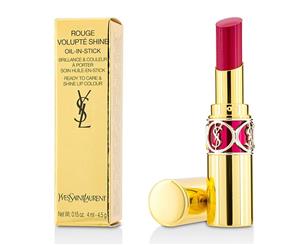 Yves Saint Laurent Rouge Volupte Shine # 5 Fuchsia In Excess/ Fuchsia Chiffon 4.5g/0.15oz