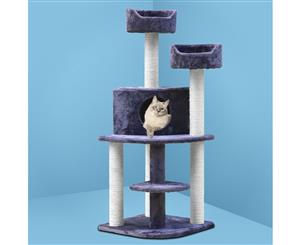 i.Pet Cat Tree Trees Scratching Post Scratcher Tower Condo House Furniture Wood 126cm