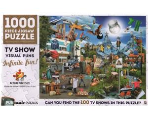 1000 Piece Puntastic Jigsaw Puzzle TV Shows