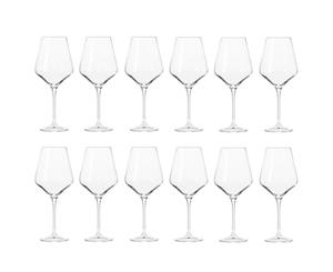 12pc Krosno Avant-Garde 490ml Red Wine Drinkware Glasses Barware Drinking Glass