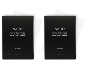 2 x Natio Shine Control Blotting Paper