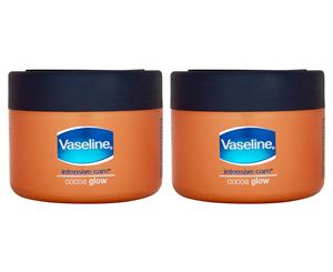 2 x Vaseline Intensive Care Cocoa Glow Body Cream 250mL