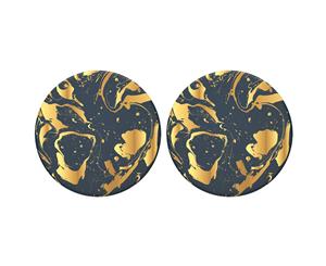 2PK PopSockets Gilded Swirl Swappable Top for Pop Socket Base Grip/Stand PopGrip