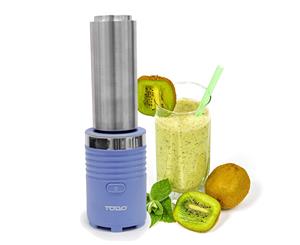 300W Smoothie Maker Drink Blender 600Ml Double Wall Stainless Steel Jar Blue