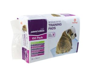 600Pk Paws n Claws 56x56cm Puppy Pet Dog Indoor Cat Toilet Absorbent Training Pads