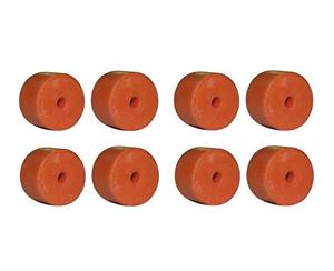 8 x Wilson S2 Orange Poly Floats - Crab Dillie Float - Bulk Eight Pack