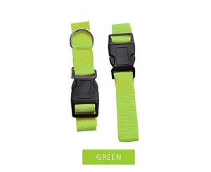 Adjustable Dog Leash Buddy Belt in GREEN