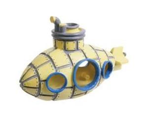 Aquatopia Yellow Submarine Ornament Air Operated