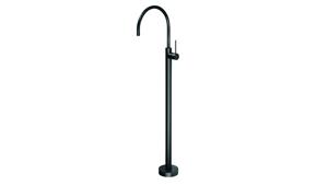 Arcisan Synergii Axus Pin Lever Freestanding Bath Mixer - Matte Black