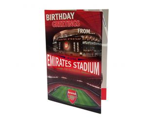 Arsenal Fc Pop-Up Birthday Card (Red) - TA4932