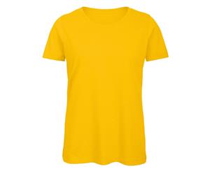 B&C Womens/Ladies Favourite Organic Cotton Crew T-Shirt (Gold) - BC3641