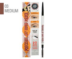 Benefit Precisely My Brow Pencil 0.08g - #03 Medium Warm Light Brown