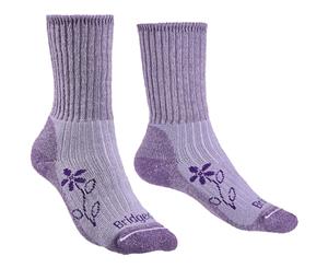 Bridgedale Womens Hike Midweight Merino Walking Socks - Violet