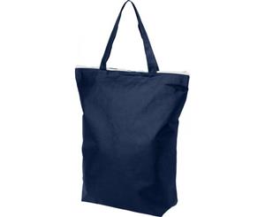 Bullet Privy Zippered Tote Bag (Navy) - PF2893