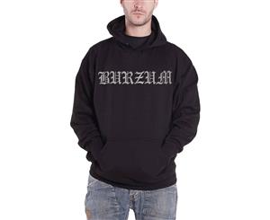 Burzum Hoodie Hvis Lyset Tar Oss Band Logo Official Mens Pullover - Black