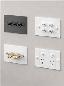 Buster + Punch Brass Dimmer Elec Details Kit