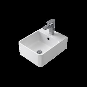 Caroma 320mm x 410mm White Cube Wall Basin