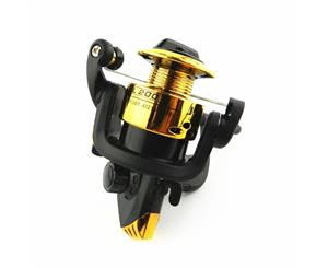 Catzon Spinning Fishing Reel 50m Line 3 Ball Bearing Speed Ratio 5.11 JL200 Gold