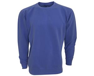 Comfort Colours Adults Unisex Crew Neck Sweatshirt (China Blue) - BC3454