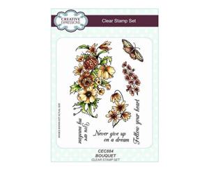 Creative Expressions - Bouquet A5 Clear Stamp Set