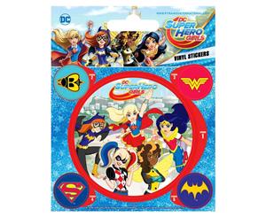 DC Super Hero Girls Vinyl Stickers