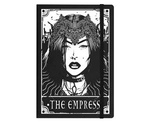 Deadly Tarot The Empress A5 Hard Cover Notebook (Black) - GR1703